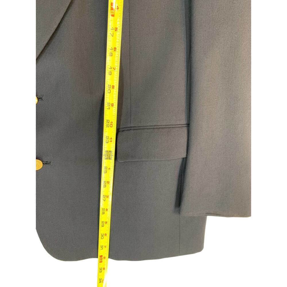 Christian Dior Monsieur Navy Blue 50 Blazer Jacket Paris Suit Sport Coat - Picture 9 of 11
